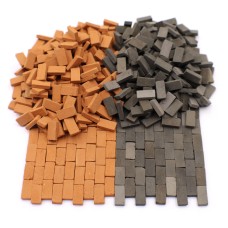 Miniature Clay Bricks - 1/35 Scale Miniature Clay Bricks - 1/35 Scale