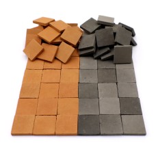 Miniature Pavement Stone Tiles - Large Size Miniature Pavement Stone Tiles - Large Size